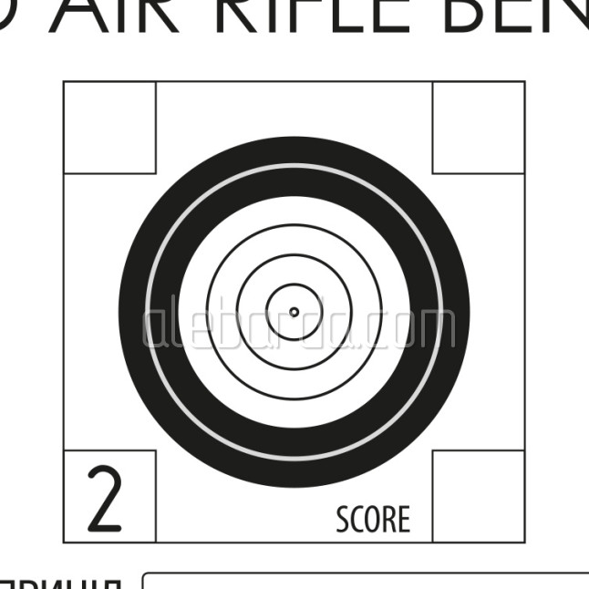 Target for air rifle and 22Lr Benchrest №32 изображение 2
