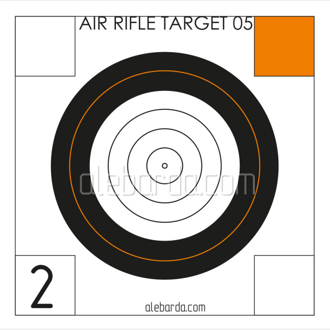 Air rifle target 05  №31 изображение 2