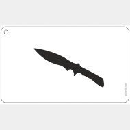 Stencil IDPA knife