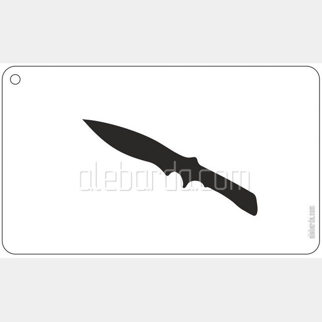 Stencil IDPA knife изображение 1