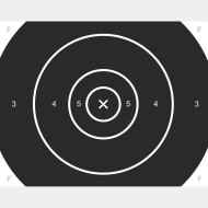 Addon for the F-Class target for 1000 yd
