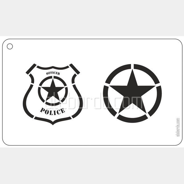 Stencil IDPA Sheriff изображение 1