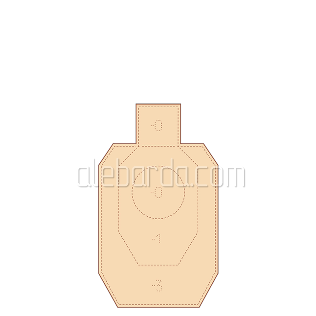 Мишень IDPA мини изображение 1